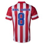 13-14 Atletico Madrid #8 Raul Garcia Home Soccer Jersey Shirt