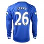 13-14 Chelsea #26 TERRY Home Long Sleeve Jersey Shirt