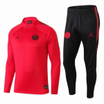 2018-19 PSG UCL Training Tracksuit Red