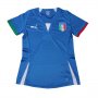 2013 Italy Home Blue Women's Soccer Jersey Shirt