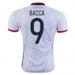 Colombia Home Soccer Jersey 2016 Bacca 9
