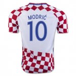Croatia Home Soccer Jersey 2016 Modric 10