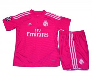 Kids Real Madrid 14/15 Away Soccer Jersey Kit(Shirt+shorts)