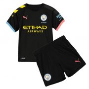 Children Manchester City Away Soccer Suits 2019/20 Shirt and Shorts
