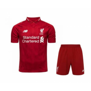 Kids 18-19 Liverpool Home Jersey Kits