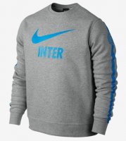 Inter Milan 14/15 Grey Core LS Crew Sweatshirt