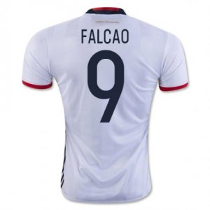 Colombia Home Soccer Jersey 2016 Falcao 9