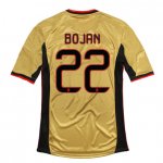 13-14 AC Milan #22 Bojan Away Golden Jersey Shirt