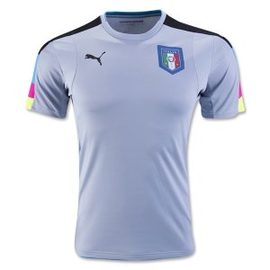 Italy Light Blue Goalkeeper Jersey 2016 Euro