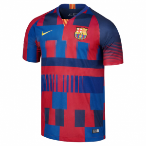 2018 Barcelona 20 Years Mashup Soccer Jersey