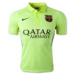 Barcelona 14/15 Green Third Soccer Jersey