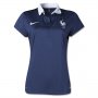 2014 France Home Navy women's Jersey Shirt