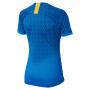 World Cup Brazil Away Blue Women's Jerseys Shirt 2019
