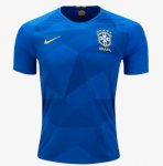 Brazil Away Soccer Jersey Blue 2018 World Cup