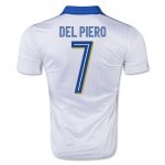 Italy Away Soccer Jersey 2016 7 Del Piero