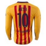 Barcelona LS Away Soccer Jersey 2015-16 MESSI #10
