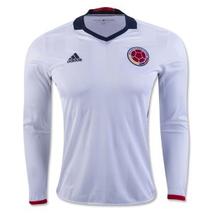Colombia LS Home Soccer Jersey 2016
