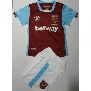 Kids West Ham United Home Soccer Kits 16/17 (Shirt+Shorts)