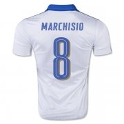 Italy Away Soccer Jersey 2016 MARCHISIO #8