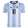 Argentina Home Soccer Jersey 2016 MESSI #10