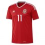 Wales Home Soccer Jersey 2016 11 BALE