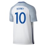 England Home Soccer Jersey 2016 ROONEY #10