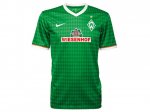 13-14 Werder Bremen Home Green Jersey Shirt