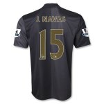 13-14 Manchester City #15 J.NAVAS Away Soccer Shirt