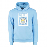 Manchester City 19/20 Light Blue Hoodie Sweater
