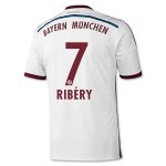 Bayern Munich 14/15 RIBERY #7 Away Soccer Jersey