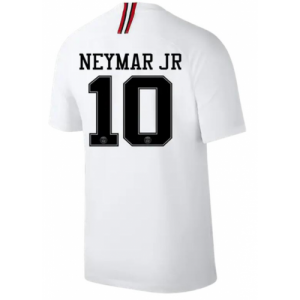 Neymar JR #10 18-19 PSG 3rd White Soccer Jersey Shirt