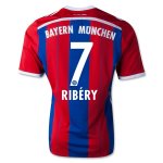 Bayern Munich 14/15 RIBERY #7 Home Soccer Jersey