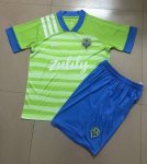 Children Seattle Sounders Home Soccer Suits 2020 Shirt and Shorts