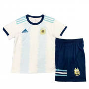 Argentina Home Blue&White Children's Jerseys Kit(Shirt+Short) 2019