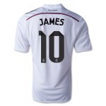 Real Madrid 14/15 JAMES #10 Home Soccer Jersey