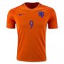 Netherlands Home Soccer Jersey 2016 V. PERSIE 9