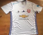 Universidad de Chile Away Soccer Jersey 2017/18 White