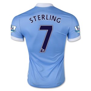 Manchester City Home Soccer Jersey 2015-16 STERLING #7