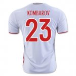 Russia Away Soccer Jersey 2016 Kombarov 23