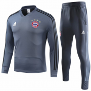 2018-19 Bayern Munich Tracksuits Grey and Pants