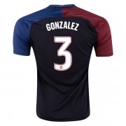 USA Away Soccer Jersey 2016 GONZALEZ