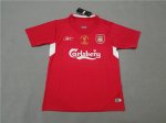 Liverpool Home Champions League Soccer Jersey Shirt 2005