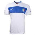 2012 Italy Away White Soccer Jersey Shirt