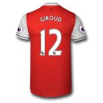 Arsenal Home Soccer Jersey 2016-17 12 GIROUD