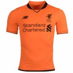 Liverpool Third Soccer Jersey 2017/18 Orange