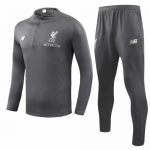 2018-19 Liverpool Tracksuits Grey and Pants