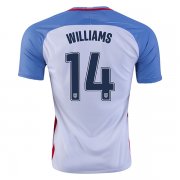 USA Home Soccer Jersey 2016 WILLIAMS