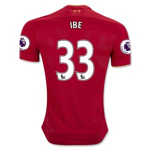 Liverpool Home Soccer Jersey 2016-17 33 IBE