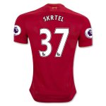 Liverpool Home Soccer Jersey 2016-17 SKRTEL 37