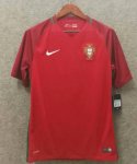 Retro Portugal Home Red Soccer Jerseys 2016